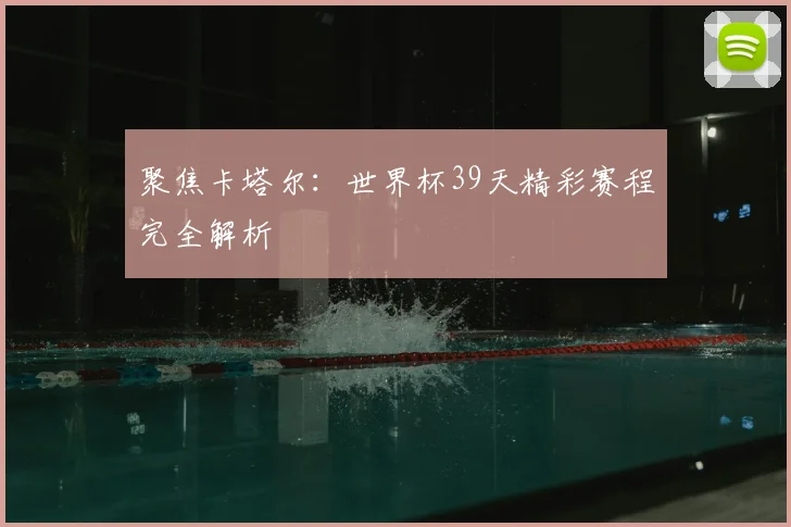 聚焦卡塔尔：世界杯39天精彩赛程完全解析